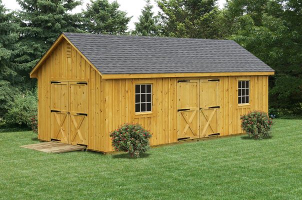 long cedar shed