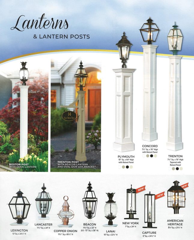 Mailboxes Lanterns Atlas Outdoor, Mailbox With Light Post