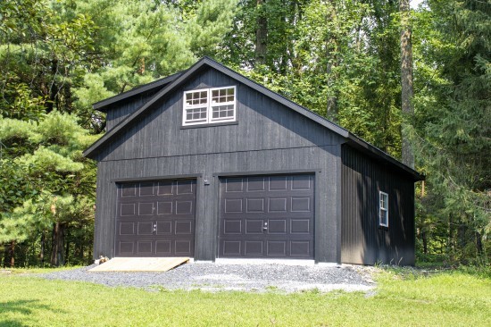 Truss Garage with Attic